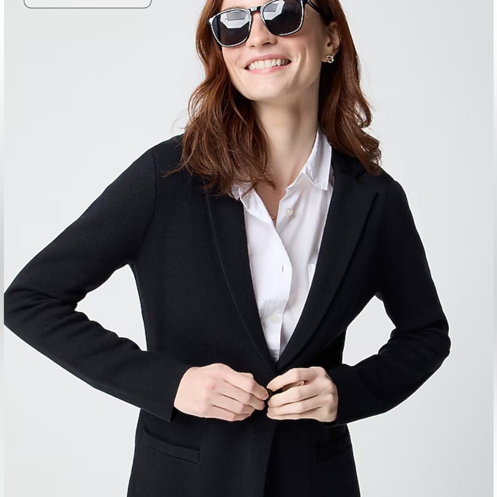 JCrew Factory Schoolboy Sweater Blazer, Size Small
